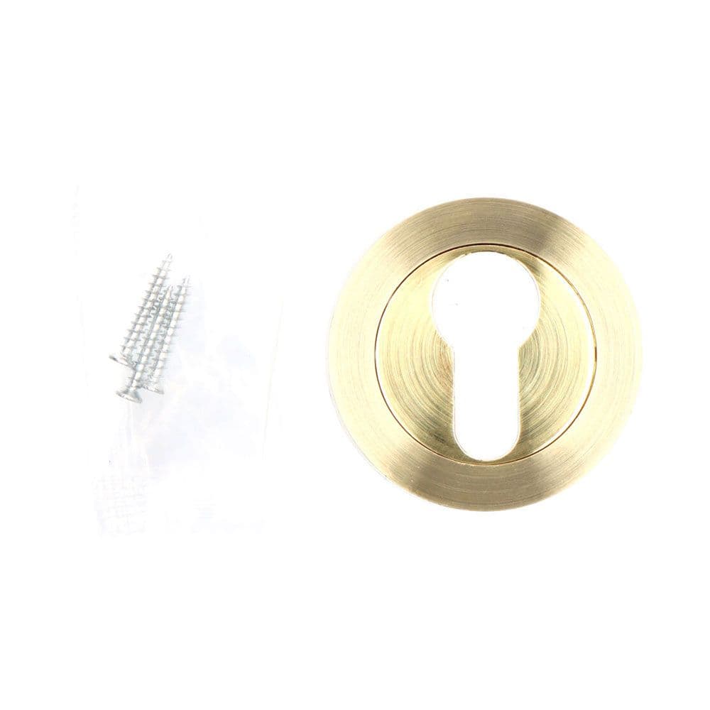 BOCALLAVE PERA 707 Ø50 mm LATÓN SATINADO