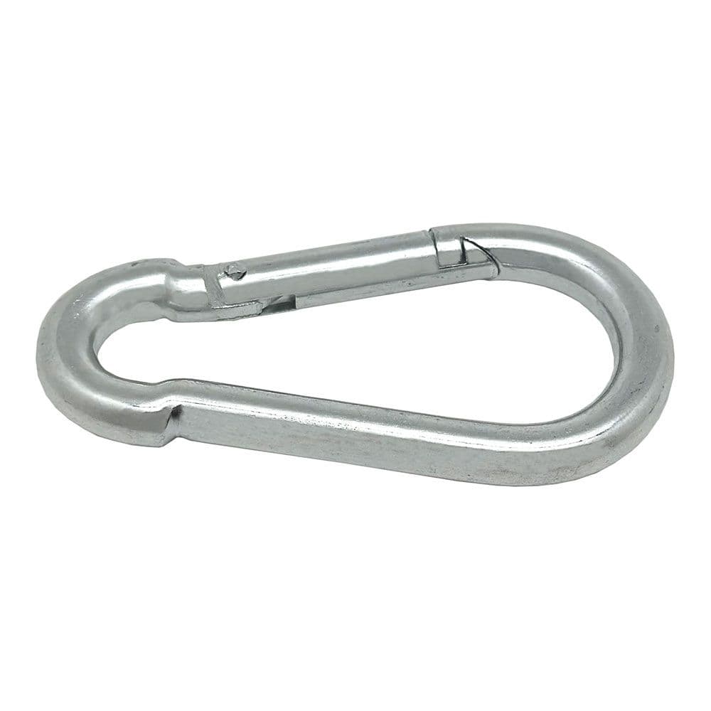 MOSQUETÓN BOMBERO SIN SEGURO, MSQ01, ACERO GALVANIZADO, 7 x 70 mm. 2 unidades