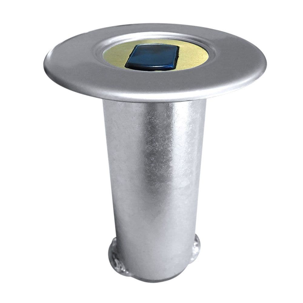 BASE CANDADO CRUCETA PARA SUELO CN15 CROMO BRILLO