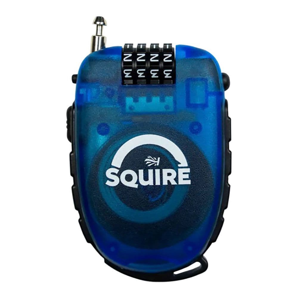 CANDADO COMBINACION CON CABLE RETRÁCTIL 900 mm