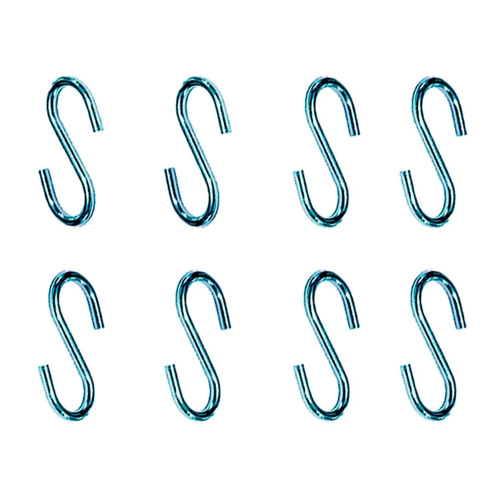 GANCHO EN FORMA DE S CG23 - 2,2 x 25 mm, ZINCADO, BLISTER 8 uds