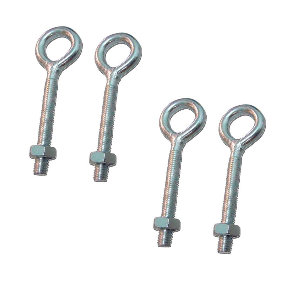 HEMBRILLA SOLDADA CON TUERCA HM01, M3 x 20 mm, ZINCADO, BLISTER 4 uds