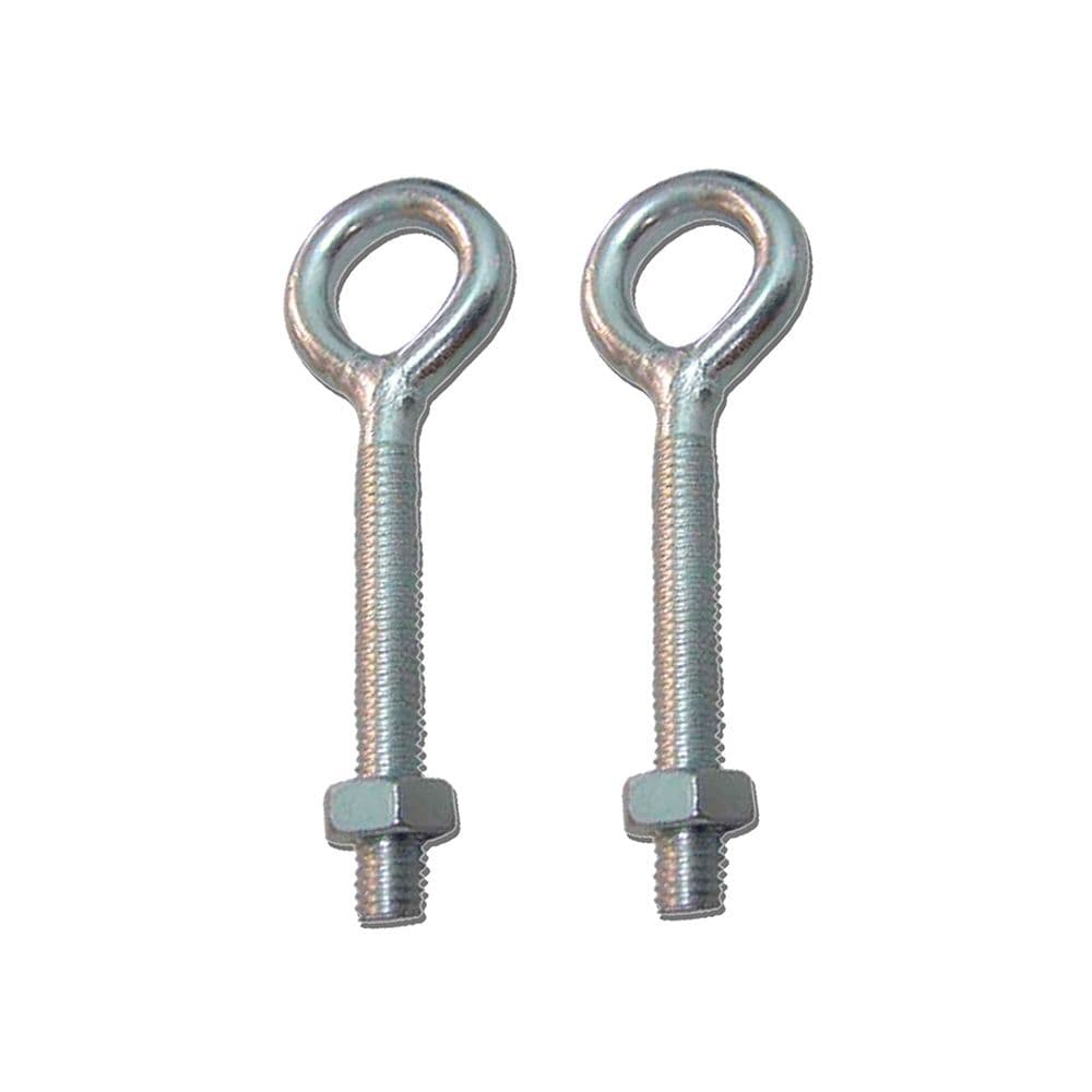 HEMBRILLA SOLDADA CON TUERCA HM01, M6 x 50 mm, ZINCADO, BLISTER 2 uds