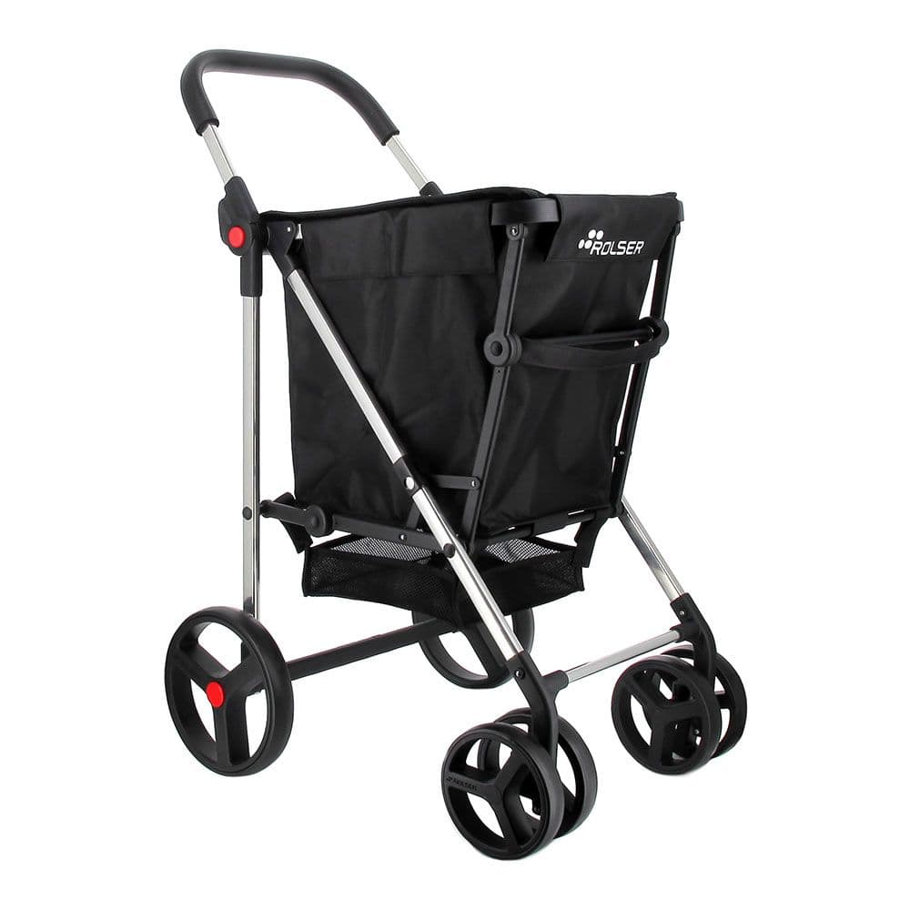 CARRO DE LA COMPRA BASKET MF 4B NEGRO