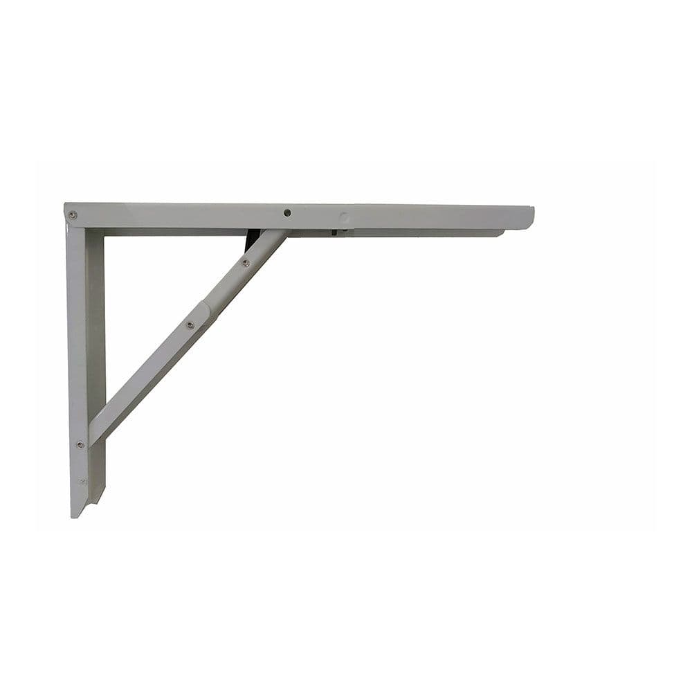 ESCUADRA DE ACERO PLEGABLE ABAT-TABLE PLATA 30 x 40 cm