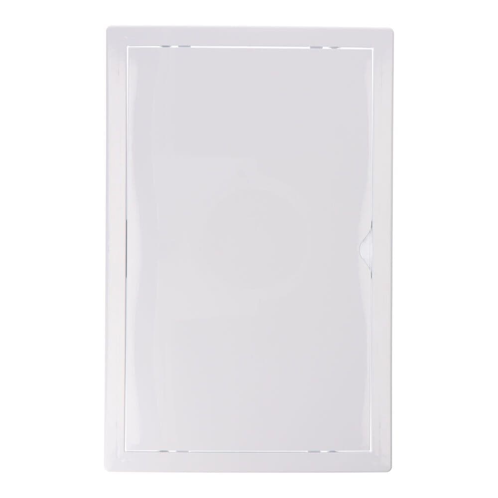 TAPA DE REGISTRO RECTANGULAR EMPOTRABLE ABS 25x40cm BLANCA