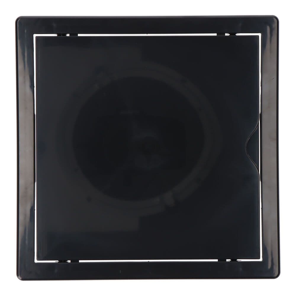 TAPA DE REGISTRO CUADRADA EMPOTRABLE ABS 20x20cm GRIS ANTRACITA