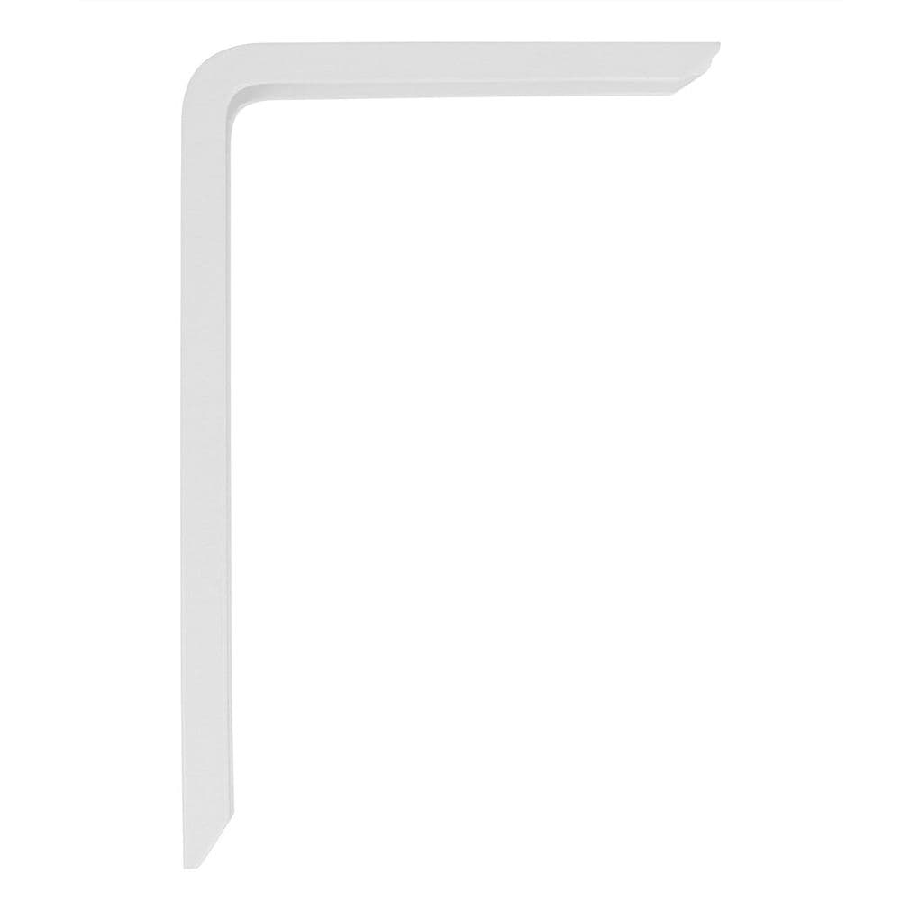 ESCUADRA DE ALUMINIO BLANCO (D) 21115 4PLUS 350 x 200 mm