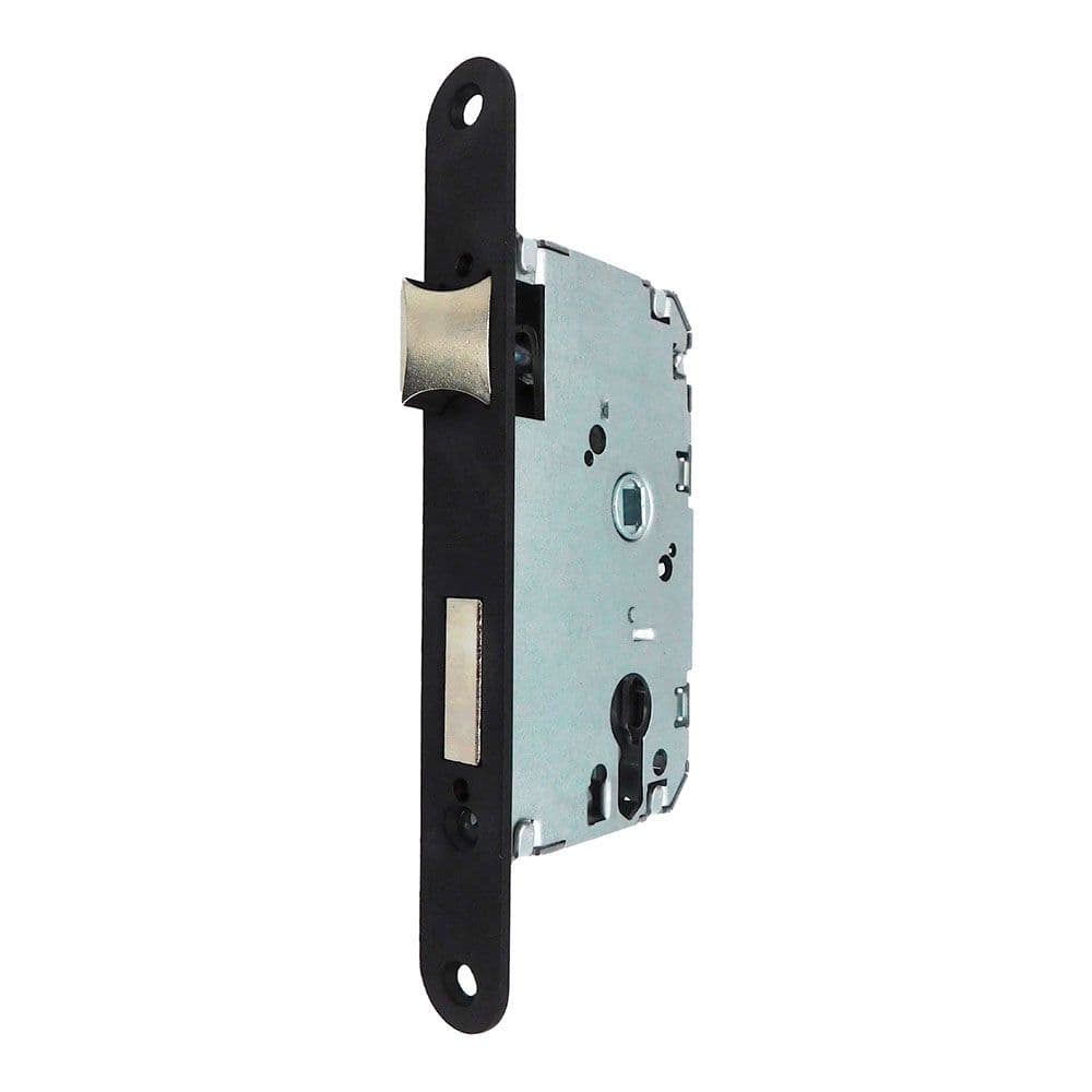 CERRADURA EMBUTIR C/R CRE03 50/47 mm NEGRA