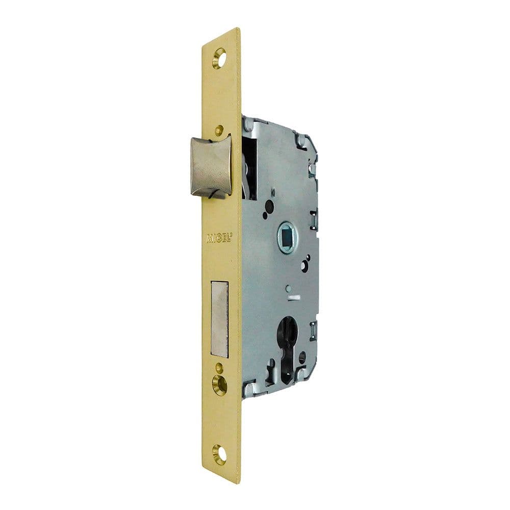 CERRADURA EMBUTIR C/C CRE04 50/47 mm LATONADO