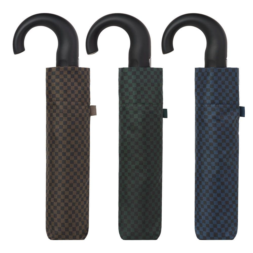 PARAGUAS MINI AUTOMATICO 8 VARILLAS Ø101cm PONGEE PUÑO CURVO CLIMA COLORES / MODELOS SURTIDOS