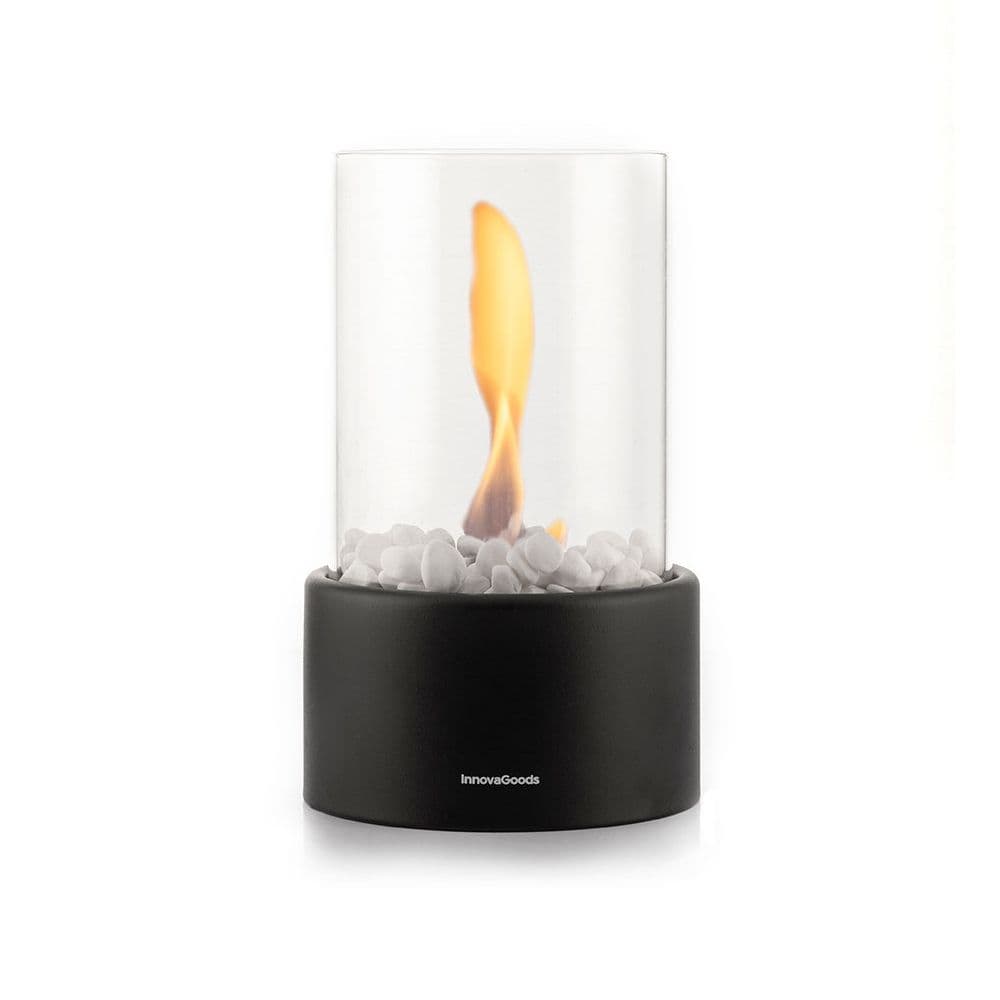 CHIMENEA DE MESA DE BIOETANOL DECORATIVA Ø16 x 26,5 cm