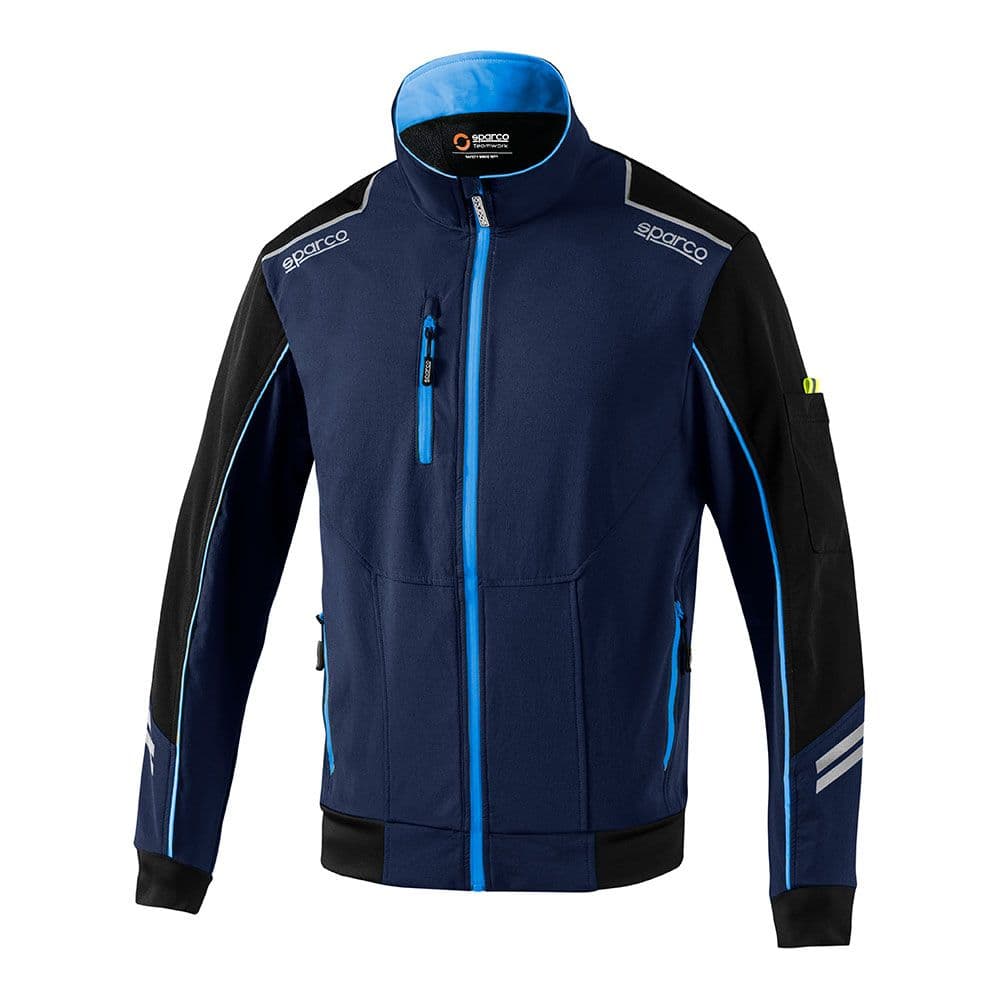 CHAQUETA LIGHT-SHELL TECH TÉCNICA, AZUL MARINO/AZUL, AUSTIN, T1 - S