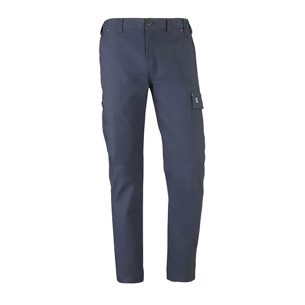 PANTALÓN MULTIBOLSILLO ELÁSTICO ROAD AZUL MARINO, TALLA L