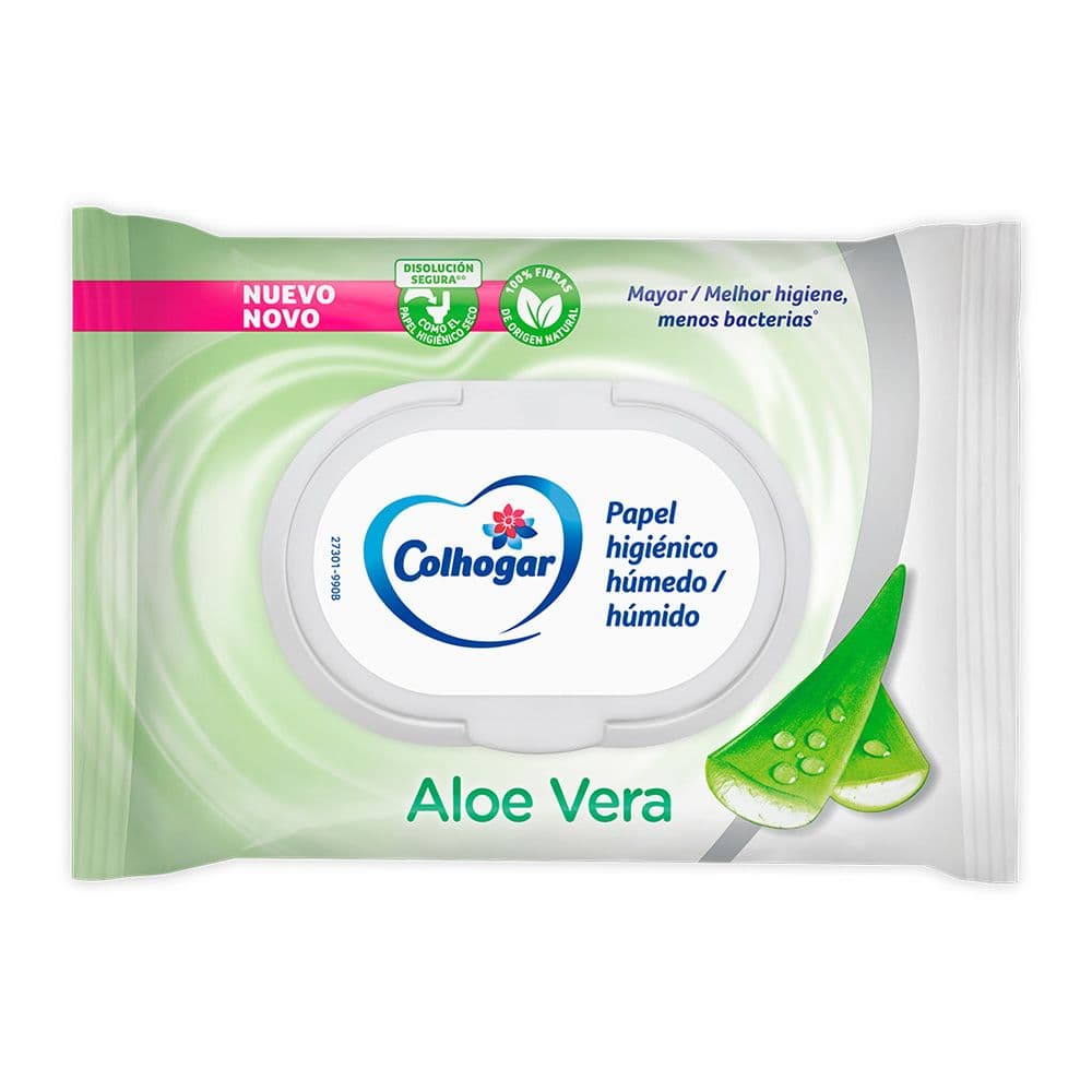 PAPEL HIGIÉNICO HUMEDO ALOE VERA 42 uds
