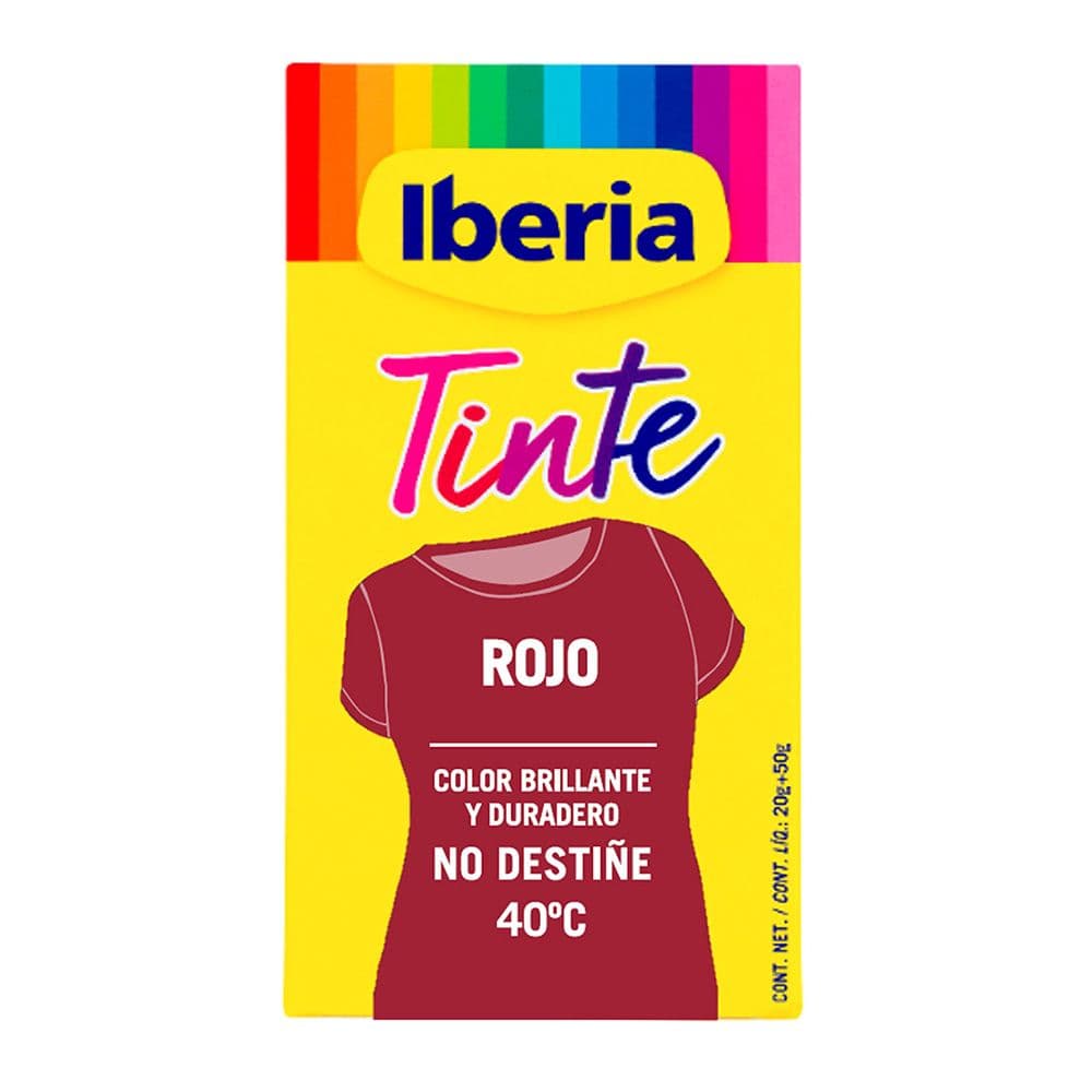 TINTE ROJO 40ºC