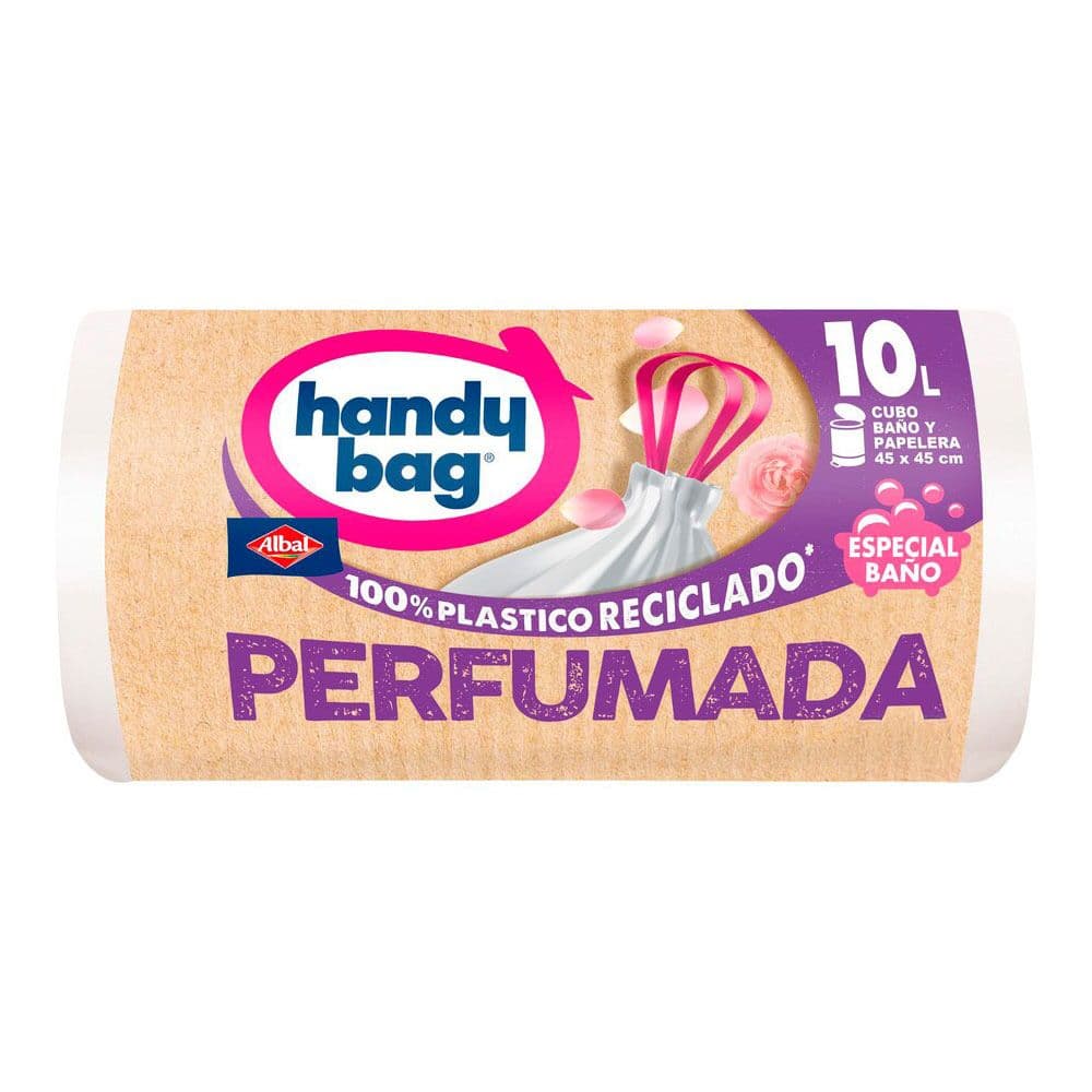 BOLSA DE BASURA PERFUMADA 10 l (45 x 45 cm) 12 uds