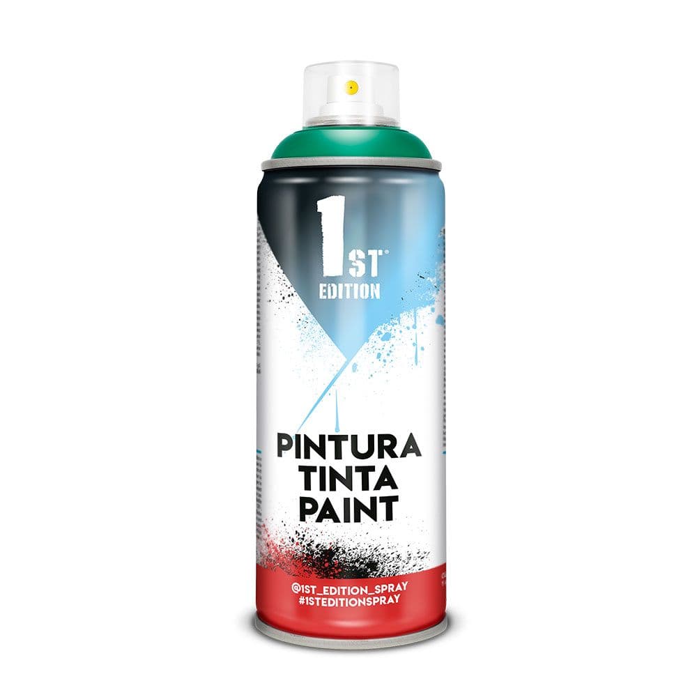 PINTURA ALQUÍDICA SPRAY 520 cc REF 651 VERDE ESTANQUE MATE 300 ml