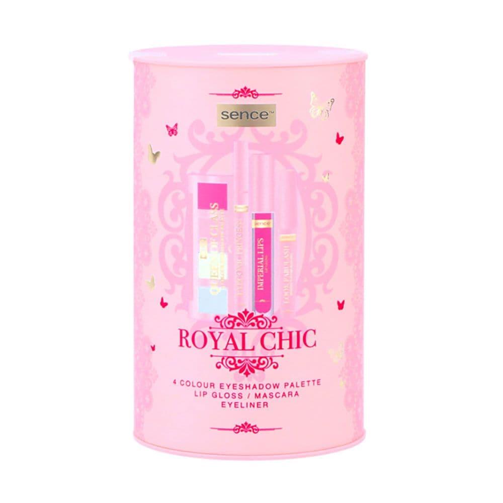 ESTUCHE COSMÉTICO ROYAL CHIC, 4 PIEZAS