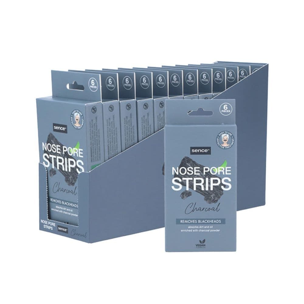 TIRAS LIMPIA POROS CARBÓN, 6 uds