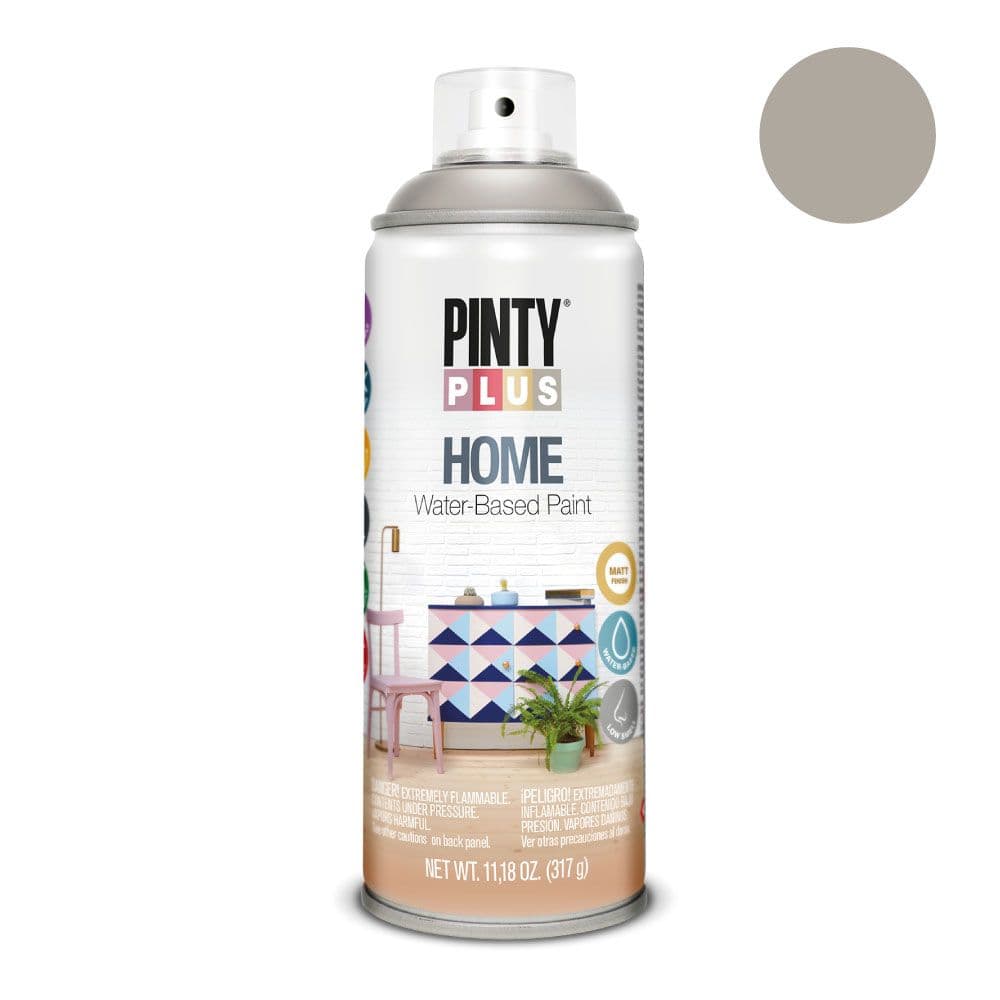 PINTURA ACRÍLICA SPRAY HOME WATER-BASED 520 cc BROWN TAUPE HM115