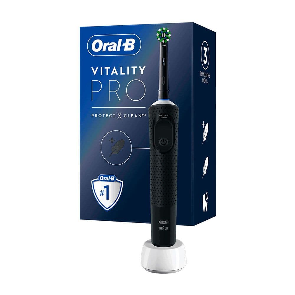 CEPILLO DE DIENTES ELÉCTRICO VITALITY PRO NEGRO