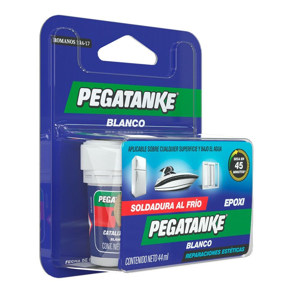 PEGAMENTO EPÓXICO BI-COMPONENTE BLANCO, 44 ml