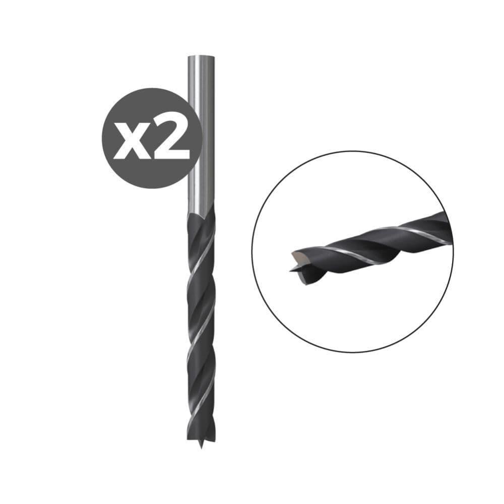 BROCAS MADERA HB 3, 2 uds