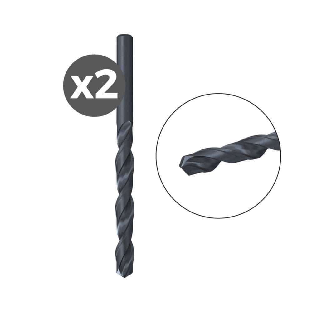 BROCA PARA METAL HSS-R DIN 338, 2 uds, Ø1,50 x 18/40 mm