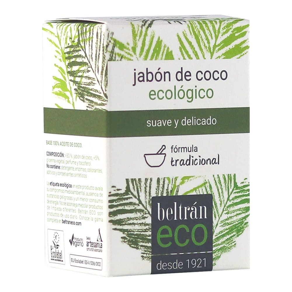 JABÓN ECO PASTILLA DE ACEITE DE COCO 240 g