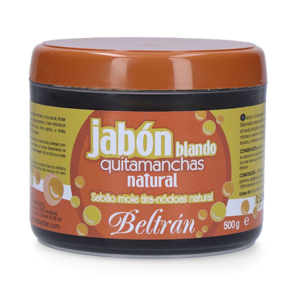 QUITAMANCHAS JABÓN PASTA NATURAL 500 g