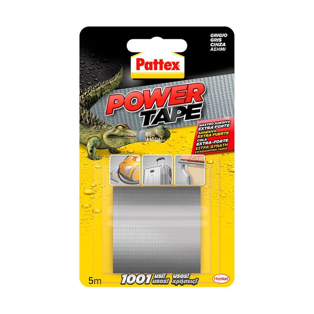 CINTA AMERICANA POWER TAPE GRIS 50 mm x 5 m