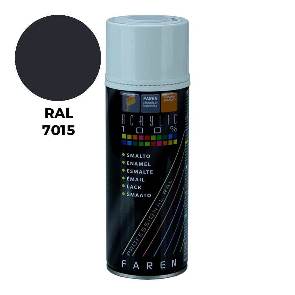 PINTURA EN SPRAY RAL 7015 GRIS PIZARRA 400 ml