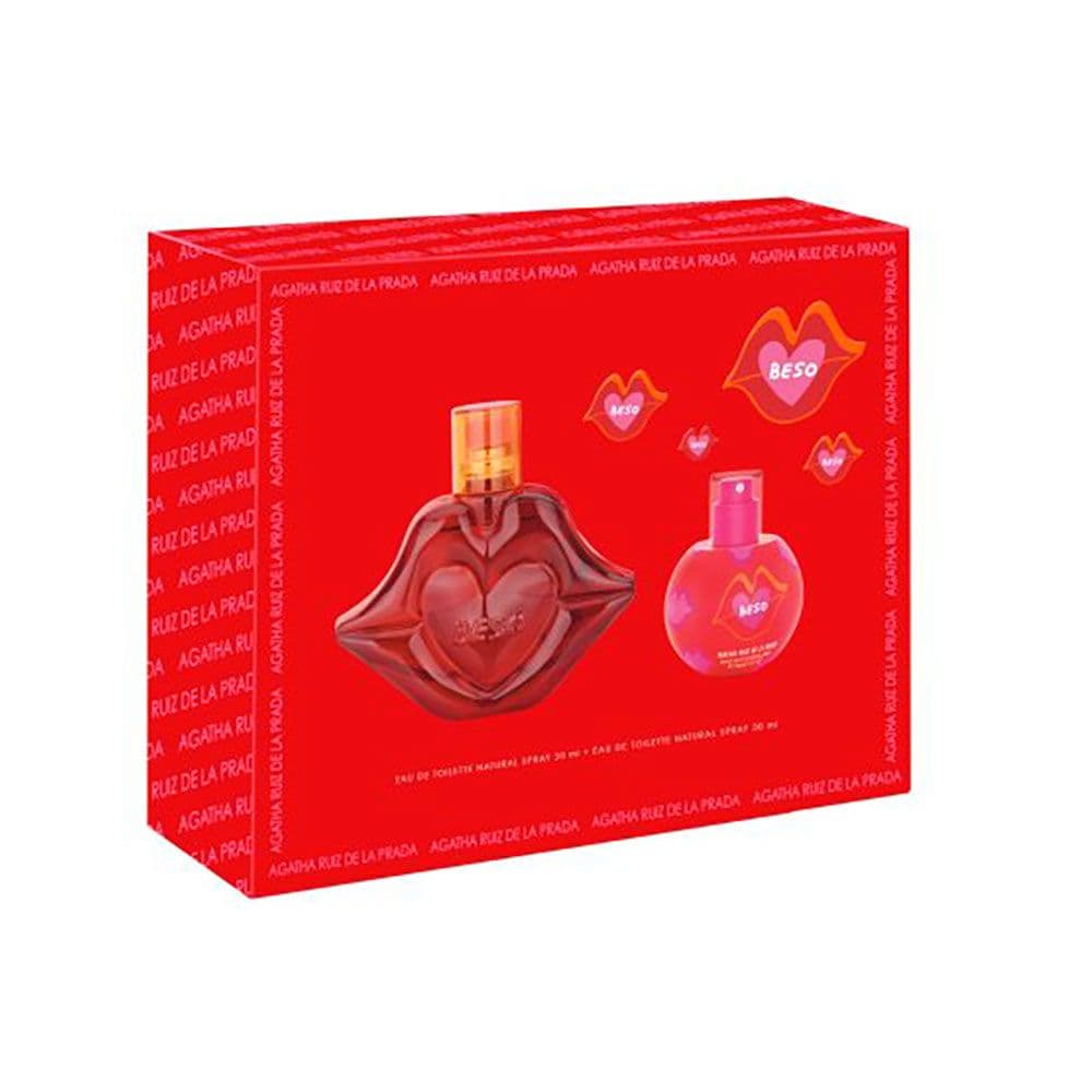 AGATHA_BESO ESTUCHE COLONIA 100 ml + BURBUJA 30 ml