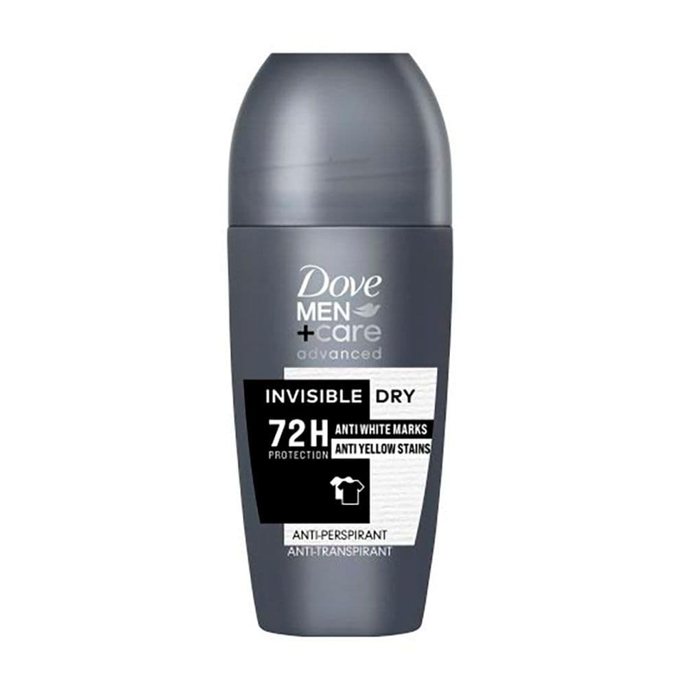DESODORANTE ROLL-ON MEN INVISIBLE ADVANCE 72 h, 50 ml