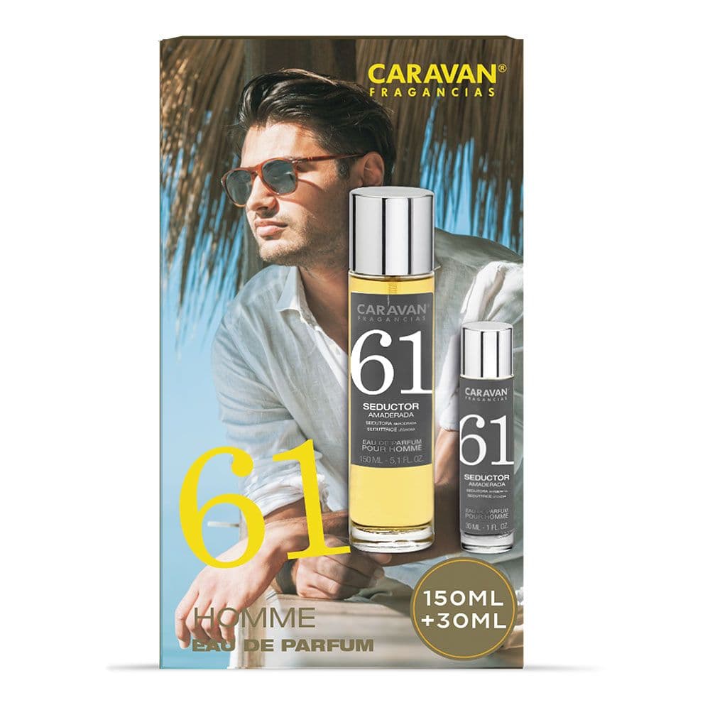 ESTUCHE EAU DE PARFUM CARAVAN Nº 61, 150 + 30 ml SEÑOR
