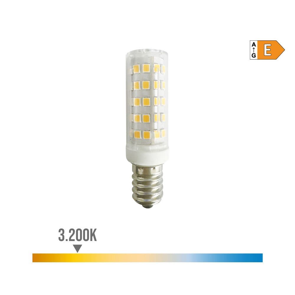 BOMBILLA TUBULAR DE LED E14 6,5 W 800 lm 3200 K LUZ CÁLIDA