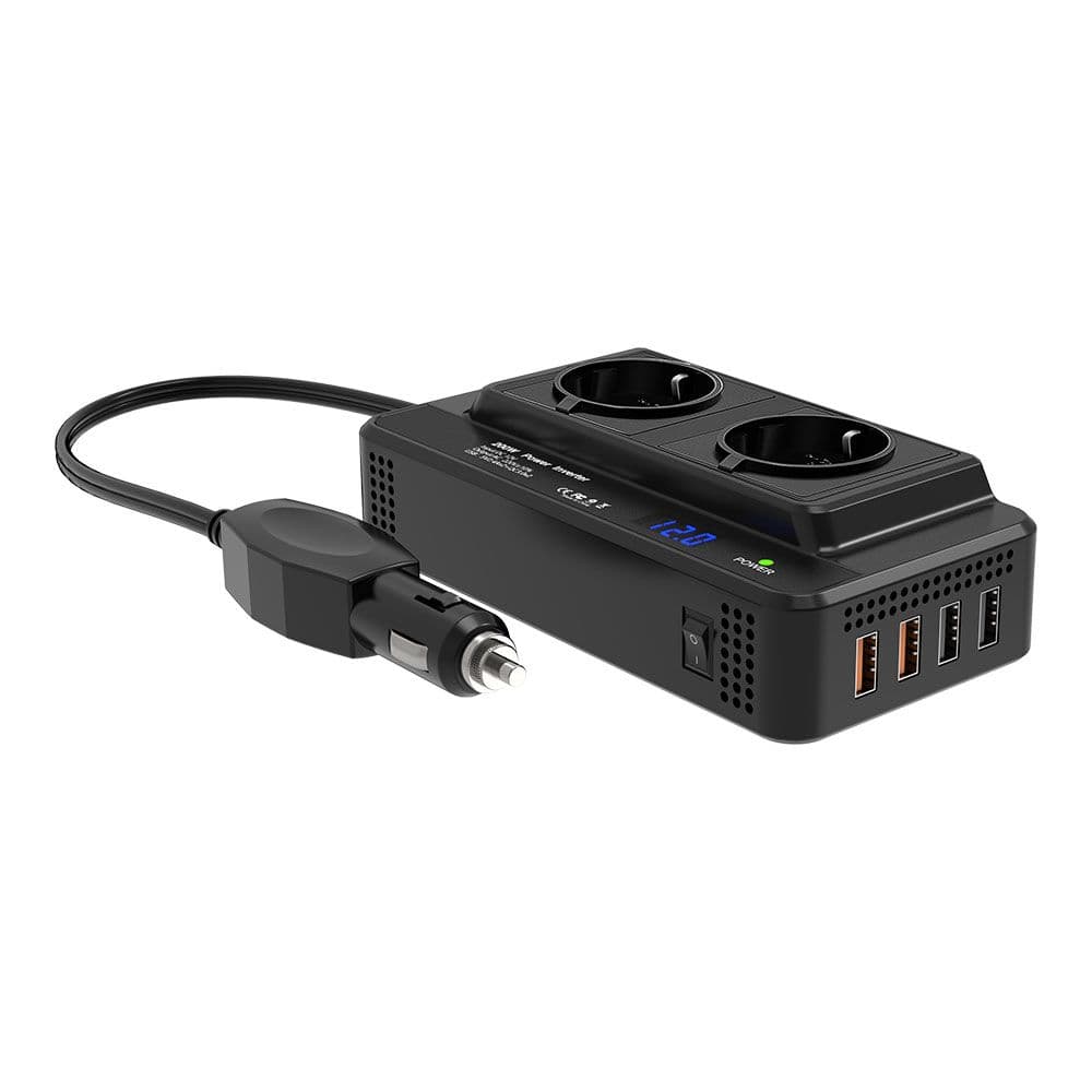 ADAPTADOR PORTÁTIL PARA VEHÍCULOS TRANSFORMADOR 12 V