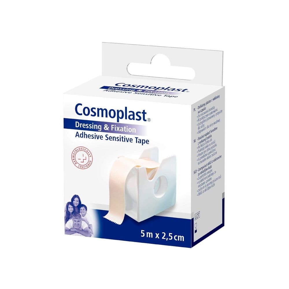 ESPARADRAPO COSMOPLAST PAPEL SENSITIVE 2,5 cm x 5 m