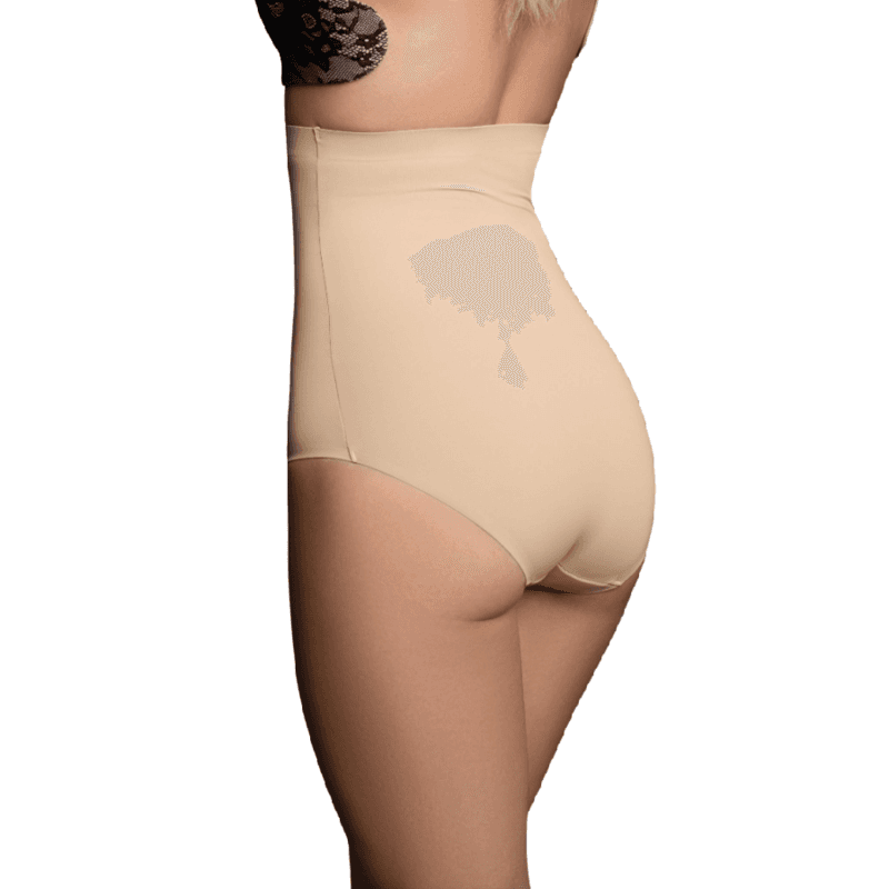 BYE-BRA - FAJA SIN COSTURAS ESTILO PANTIES BEIGE TALLA XL
