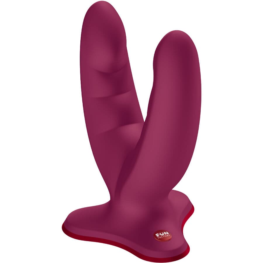 FUN FACTORY - RYDE DILDO DOBLE BURDEOS