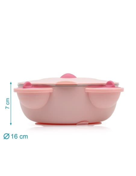 CUENCO TERMICO 450 ML ACERO INOX ROSA 521003537