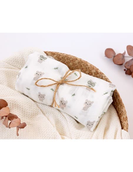 MUSELINA 120X120 CM BAMBU 621006426