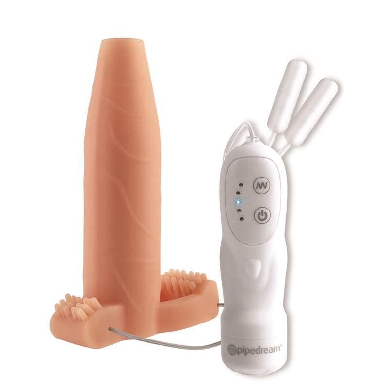 Fantasy X-tensions Real Feel Twin Teazer-Flesh