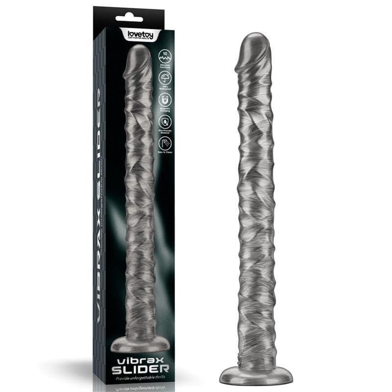 Vibrax Slider DIldo Anal con Vibración King Sized 16